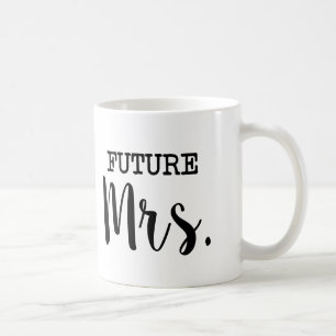 Taza De Café Señora futura novia divertida