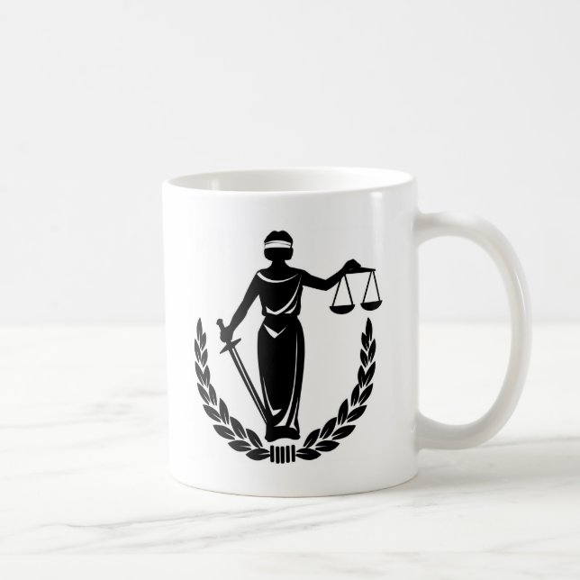 TAZA DE CAFÉ SEÑORA JUSTICE CO. (Derecha)