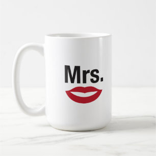 Taza De Café Señora Lips Mug
