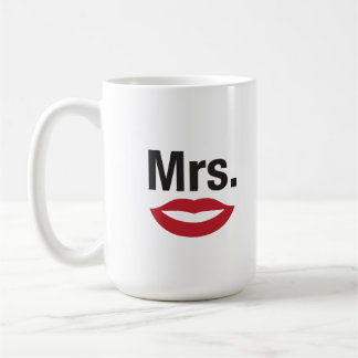 Taza De Café Señora Lips Mug