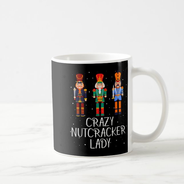 Taza De Café Señora Loca Cascanueces  (Derecha)