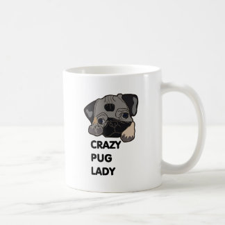 Taza De Café Señora loca del barro amasado