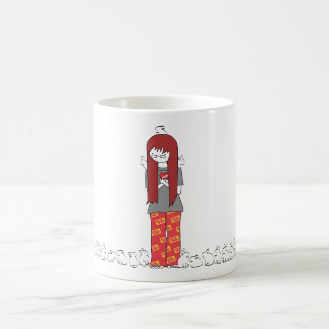 TAZA DE CAFÉ SEÑORA LOCA DEL CONEJITO (Centro)