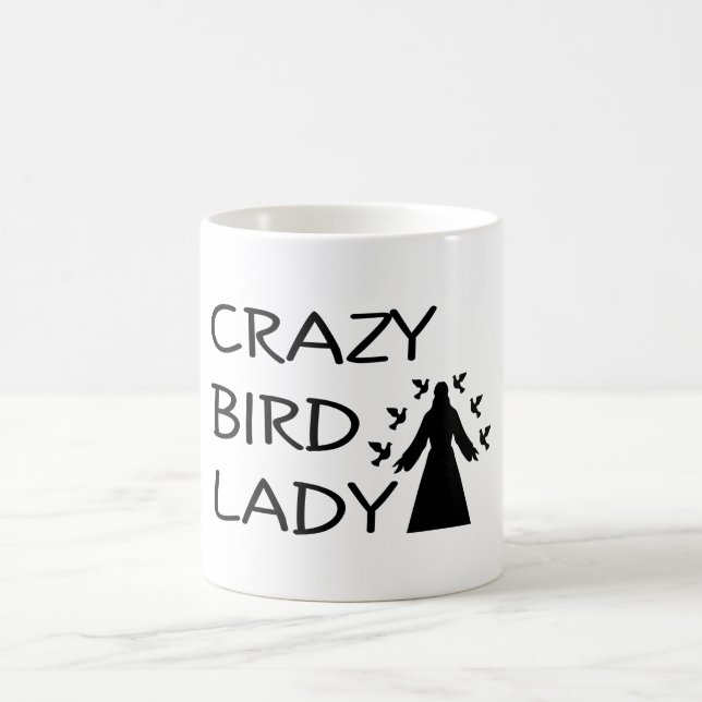 TAZA DE CAFÉ SEÑORA LOCA DEL PÁJARO (Centro)