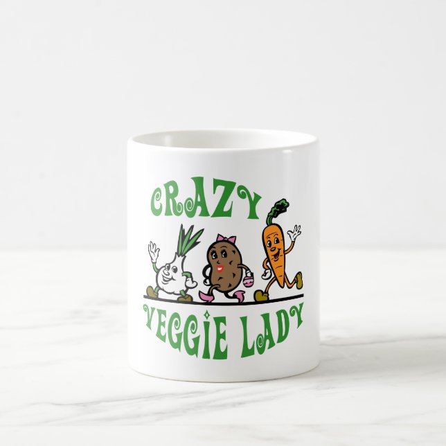 TAZA DE CAFÉ SEÑORA LOCA DEL VEGGIE (Centro)
