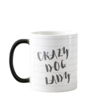 Señora loca Mug del perro