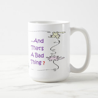 Taza De Café Señora loca Mug Rightie Bigger del gato