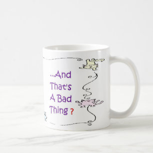 Taza De Café Señora loca Mug Rightie Bigger del gato