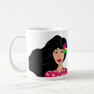 Taza De Café Señora mauriciana