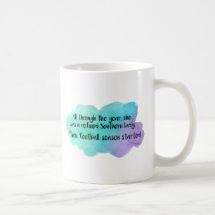 Taza De Café Señora meridional refinada