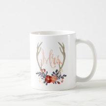 Señora Mug de la asta de Boho