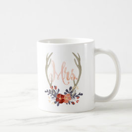 Taza De Café Señora Mug de la asta de Boho