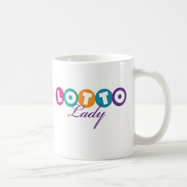 Taza De Café Señora Mug de la loteria (Derecha)