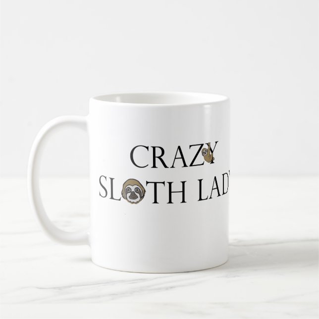 Taza De Café Señora Mug de la pereza (Izquierda)