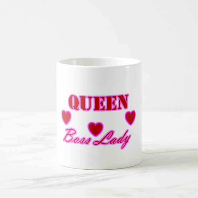 Taza De Café Señora Mug de la reina Boss (Centro)
