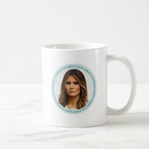 Taza De Café Señora Mug del TRIUNFO de Melania primera