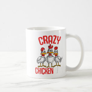Taza De Café Señora Pollo Loco Mujeres _1