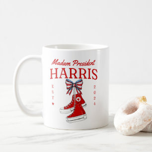Taza De Café Señora Presidenta Harris 2024 Meme inaugural