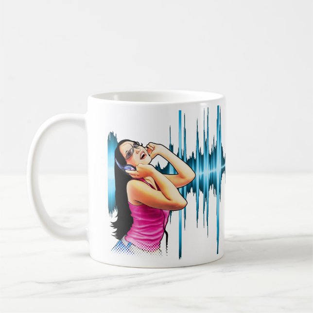 Taza De Café Señora Red Cup de DJ (Izquierda)