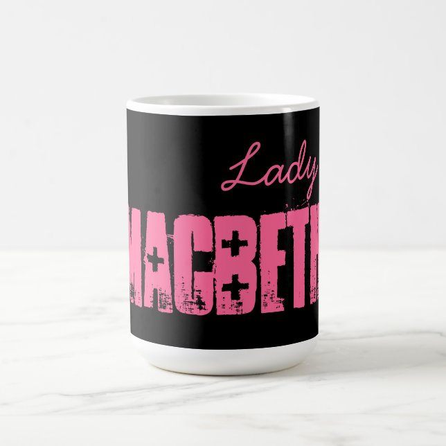 Taza De Café Señora- Shakespeare Series - Macbeth (Centro)