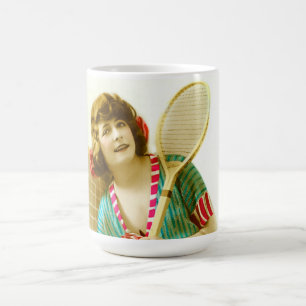Taza De Café Señora y tenis