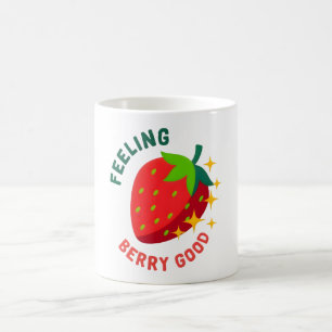 Taza De Café Sensación Berry Good Strawberry Sparkle Keepsake M
