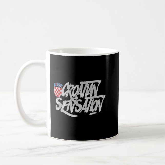 Taza De Café Sensación croata (Croacia) (Izquierda)