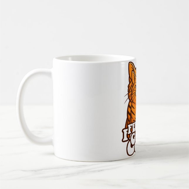 Taza De Café Sensación de buen gato Guay (Izquierda)