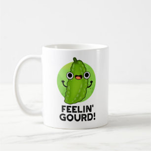Taza De Café Sensación De Gourd Graciosa Sensación Buena Veggie