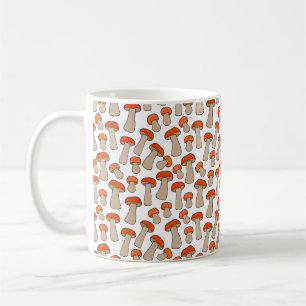 Taza De Café Sensación de hongos rojos o Naranjas sin fin