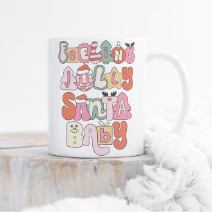 Taza De Café Sensación de Jolly Santa Baby