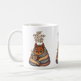 Taza De Café Sensación de nueces hoy en día - introvertido de a