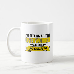 Taza De Café Sensación De Un Poco De Funny Trabajador