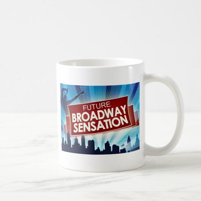 Taza De Café Sensación futura de Broadway (Derecha)
