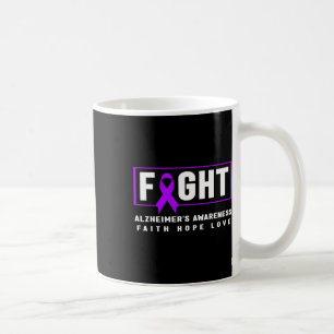 Taza De Café Sensibilización de Heimerheimer - Lucha contra la