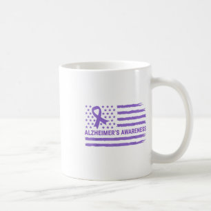 Taza De Café Sensibilización de Heimers Campaña Bandera Norteam