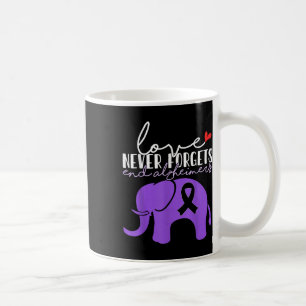 Taza De Café Sensibilización de los herederos El amor nunca olv