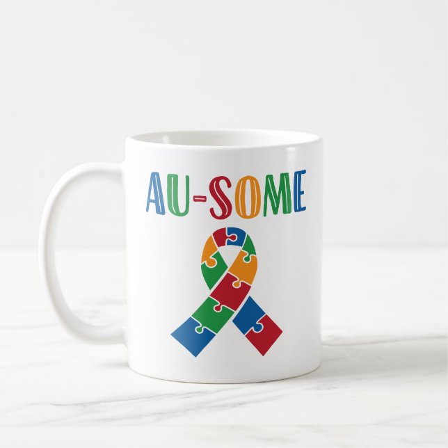 Taza De Café Sensibilización sobre autismo en Australia (Izquierda)