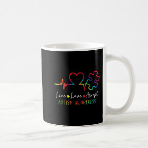 Taza De Café Sensibilización sobre el autismo Hombres Mujeres N