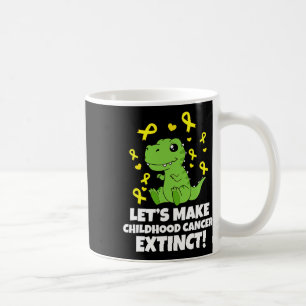 Taza De Café Sensibilización sobre el cáncer infantil que haga 