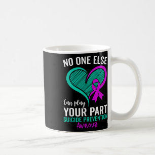 Taza De Café Sensibilización sobre el suicidio Prevención del s
