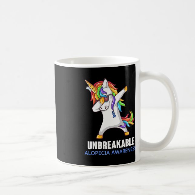 Taza De Café Sensibilización sobre la Alopecia Imposible Para M (Derecha)