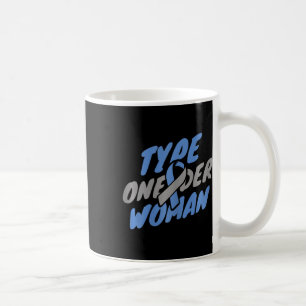 Taza De Café Sensibilización sobre la diabetes - Mujer de tipo