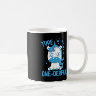 Taza De Café Sensibilización sobre la diabetes tipo 1 - T1D dia