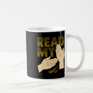 Taza De Café Sensibilización sobre la pérdida de audición sorda