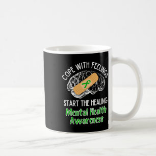 Taza De Café Sensibilización sobre la salud mental Terapia Psic