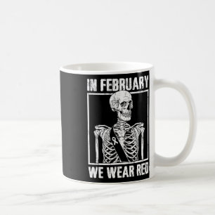 Taza De Café Sensibilización Sobre Las Enfermedades En Febrero 