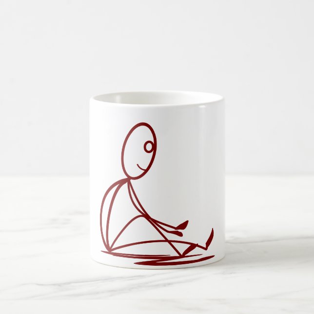 Taza De Café Sentado en el suelo (Centro)