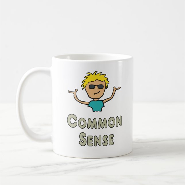 Taza De Café Sentido común (Izquierda)