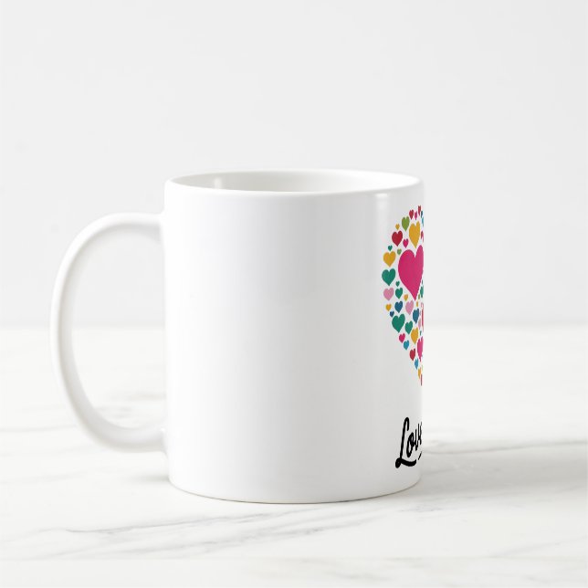 Taza De Café Sentidos Momentos Mug (Izquierda)